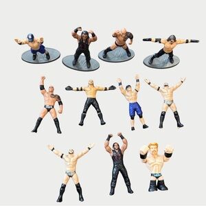 Wrestling Figures Cake Toppers